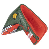 Green Crocodile Pattern Golf Blade Putter Head Cover - Craftsman Golf