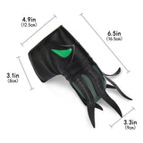 Green Eyes Octopus Pattern Leather Blade Putter Head Cover-Craftsman golf