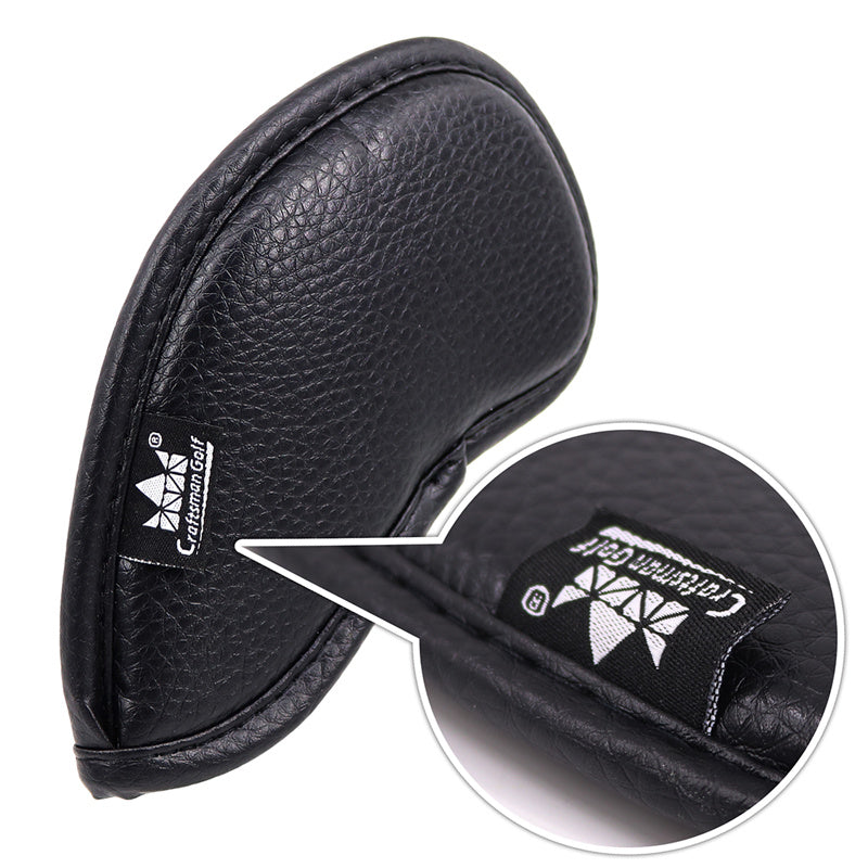 Leather Iron Head Cover Set  Brand