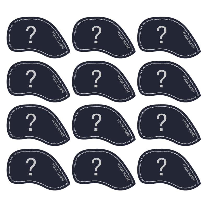 New Customization Personalized Golf Iron Head Covers 12pcs-CraftsmanGolf