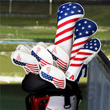 Stars and Stripes Protective Iron Headcovers Set (4-9,P,A,S,X) - CraftsmanGolf