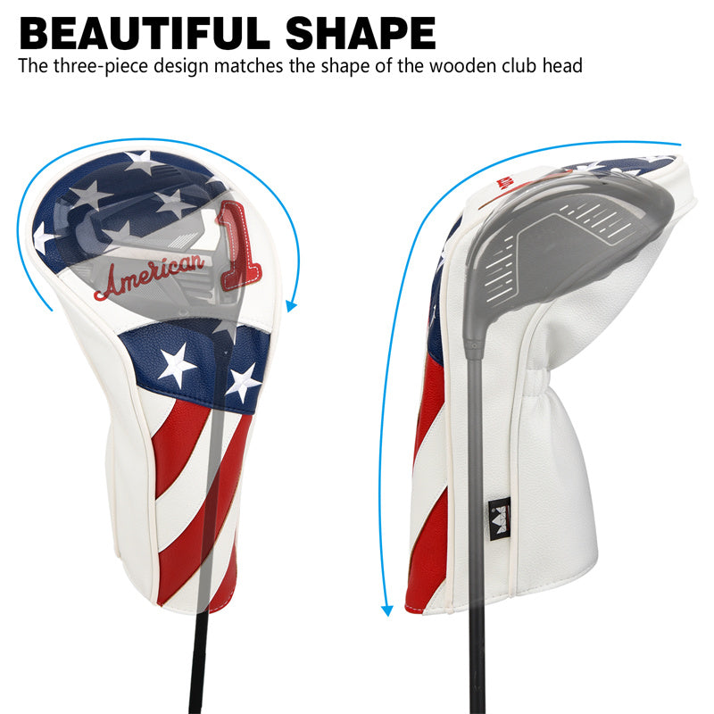 USA Leather Headcover - Craftsman Golf