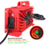 Waterproof EZGO 15 AMP 48 Volt Golf Cart Battery Charger TXT RXV With 3-Pin Handle Plug - Craftsman golf