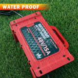 Waterproof Craftsman Golf® Club Car EZGO 15 AMP 48 Volt Golf Cart Battery Charger With Crowfoot Plug - Craftsman Golf