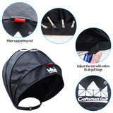 Waterproof Dustproof Black Golf Bag Cover -Craftsman Golf 