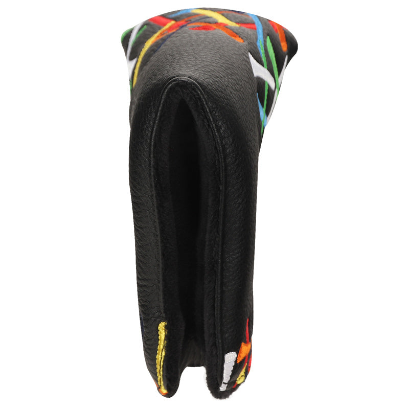 Colorful Golf Tees Golf Putter Blade Head Cover - Craftsman Golf