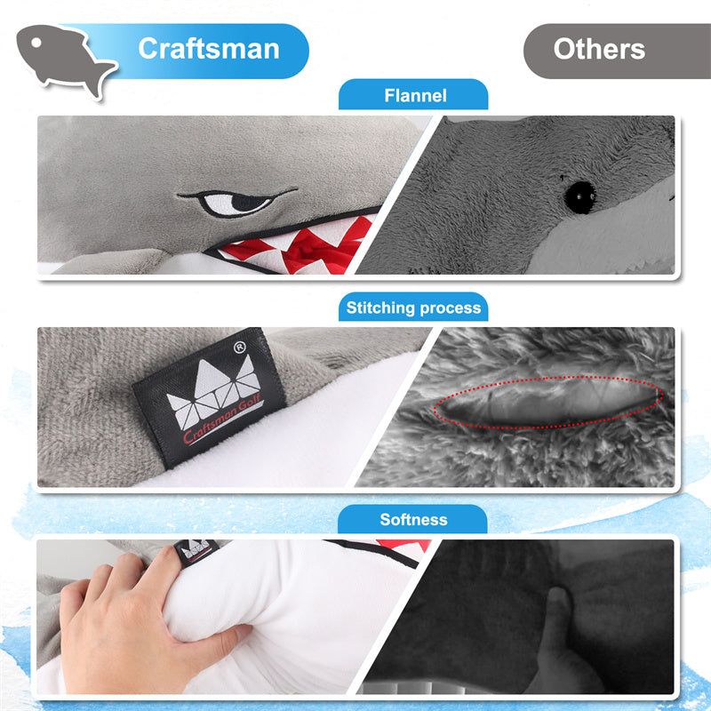 Grey Shark Golf Driver Head Cover Craftsman Golf