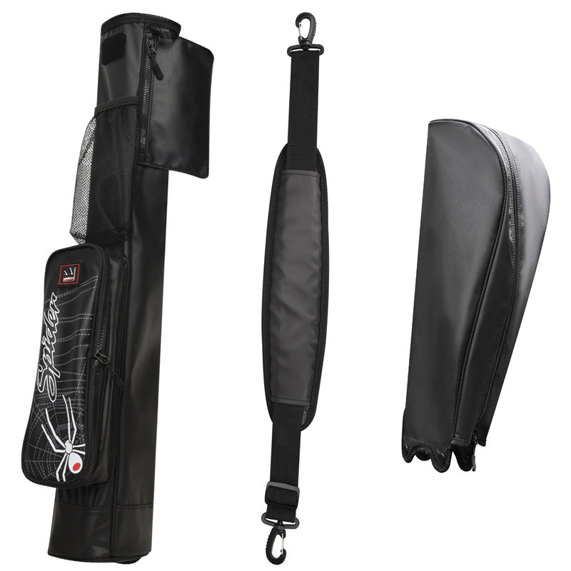 Black Lightweight Golf Carry Stand Bag, Perfect for Driving Range, Par 3 Course-CraftsmanGolf