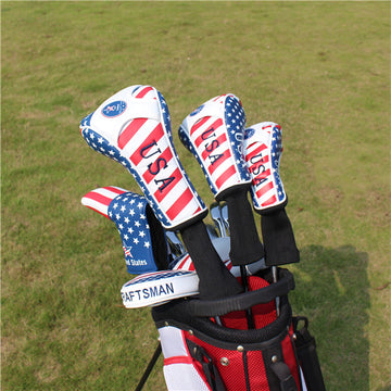 Patriotic Thin Blue Line Golf Club Headcover
