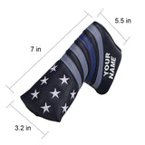 Custom Your Name Stars&Stripes Blade Putter Headcover -Craftsman Golf