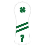 Personalized Green Lucky Clover Wood Head Covers - Craftsman Golf